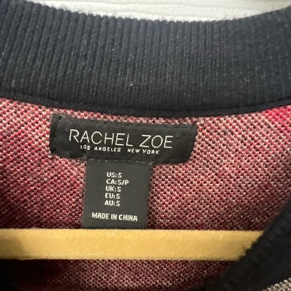 Plaid Crewneck Sweater w/ matching stocking cap - Picture 2 of 6